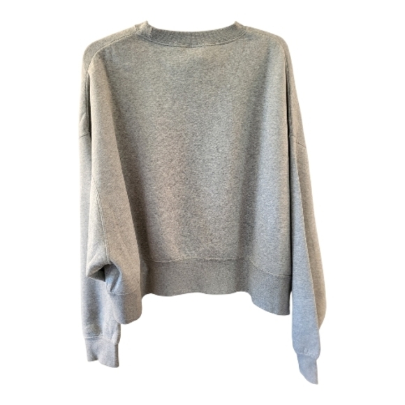 Nike Women's Sportswear Essential Gray Fleece Oversized Crewneck Sweatshirt -M - Picture 3 of 6